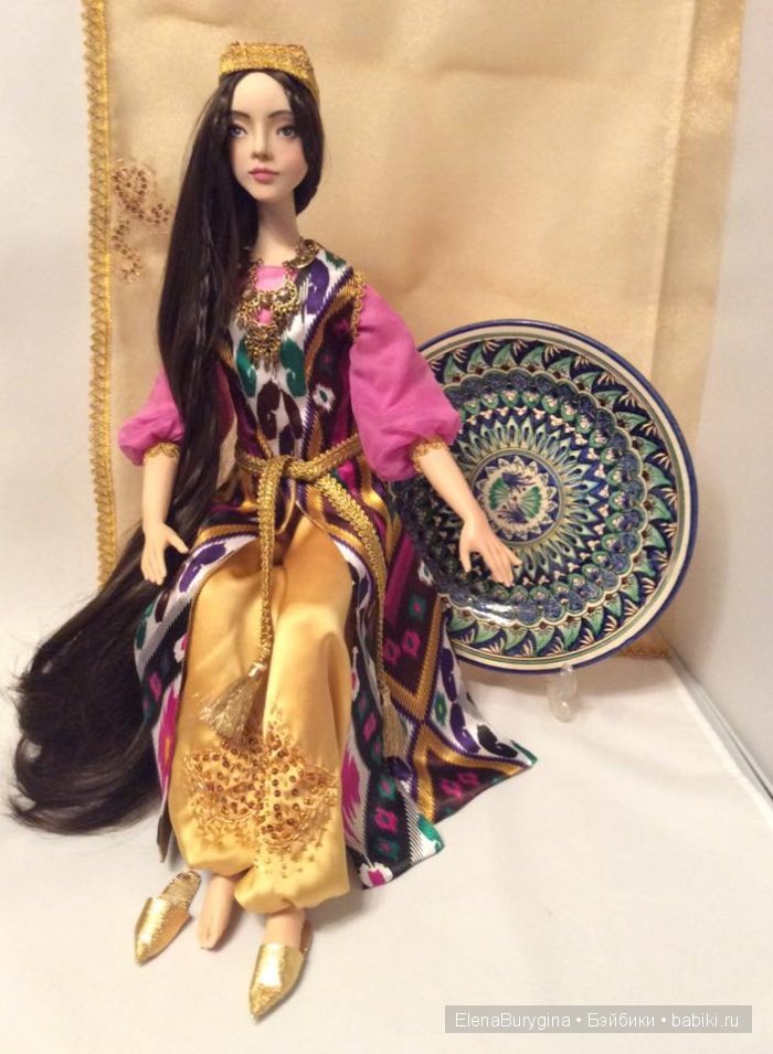 Новые портретные куклы этого года Елены Бурыгиной