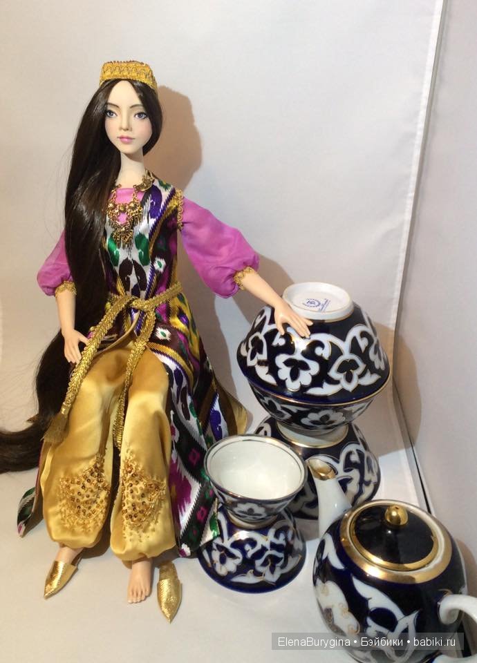 Новые портретные куклы этого года Елены Бурыгиной