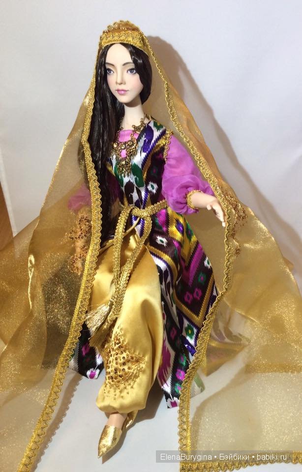 Новые портретные куклы этого года Елены Бурыгиной
