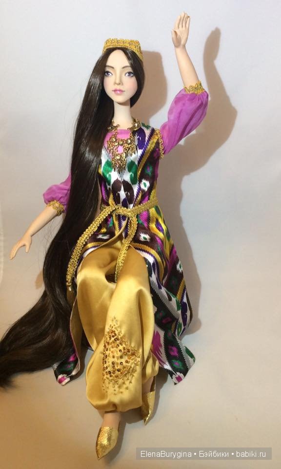 Новые портретные куклы этого года Елены Бурыгиной