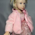 Малышка Агуша. Авторская кукла с портретным сходством