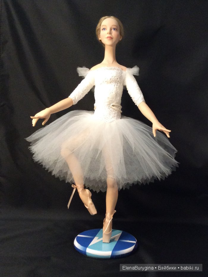 Прима-балерина. Авторская кукла Елены Бурыгиной (фото 4)