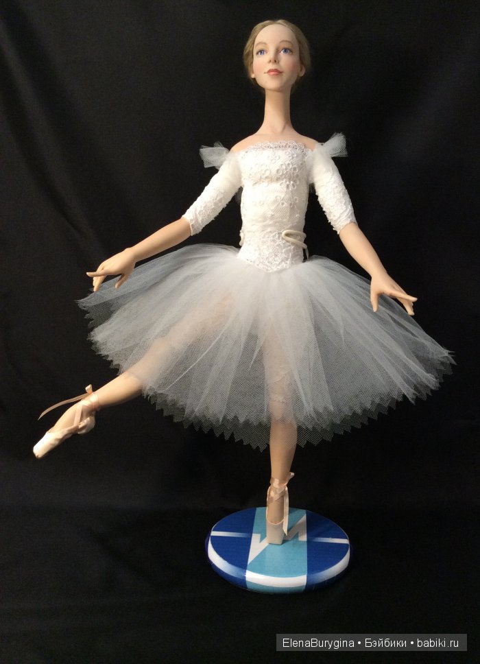 Прима-балерина. Авторская кукла Елены Бурыгиной (фото 5)