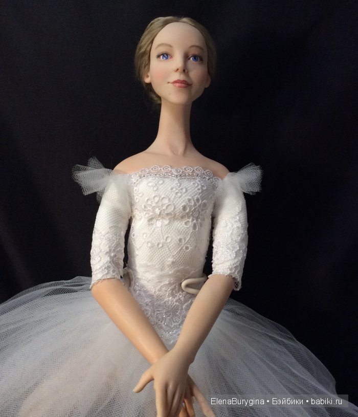 Прима-балерина. Авторская кукла Елены Бурыгиной (фото 3)
