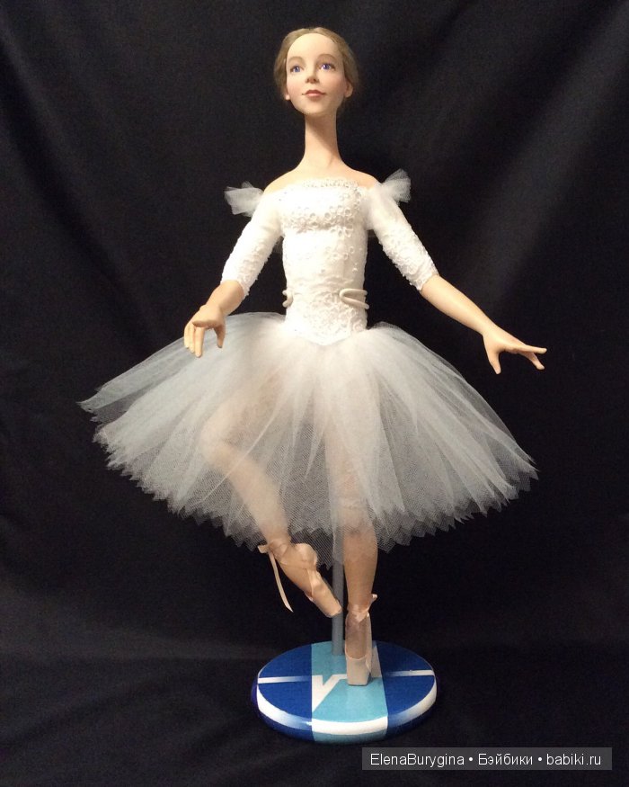 Прима-балерина. Авторская кукла Елены Бурыгиной