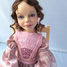 Малышка Дашенька. Моя новая авторская кукла