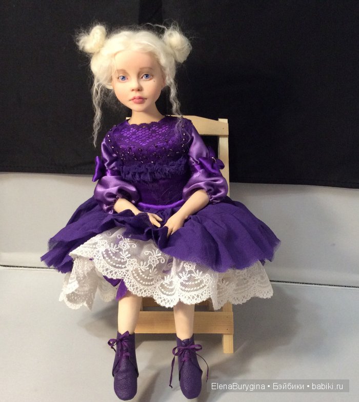 Авторская кукла Сонечка. Моя новая авторская малышка