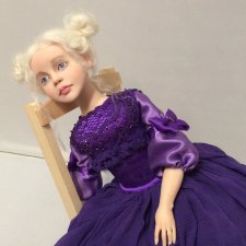 Авторская кукла Сонечка. Моя новая авторская малышка