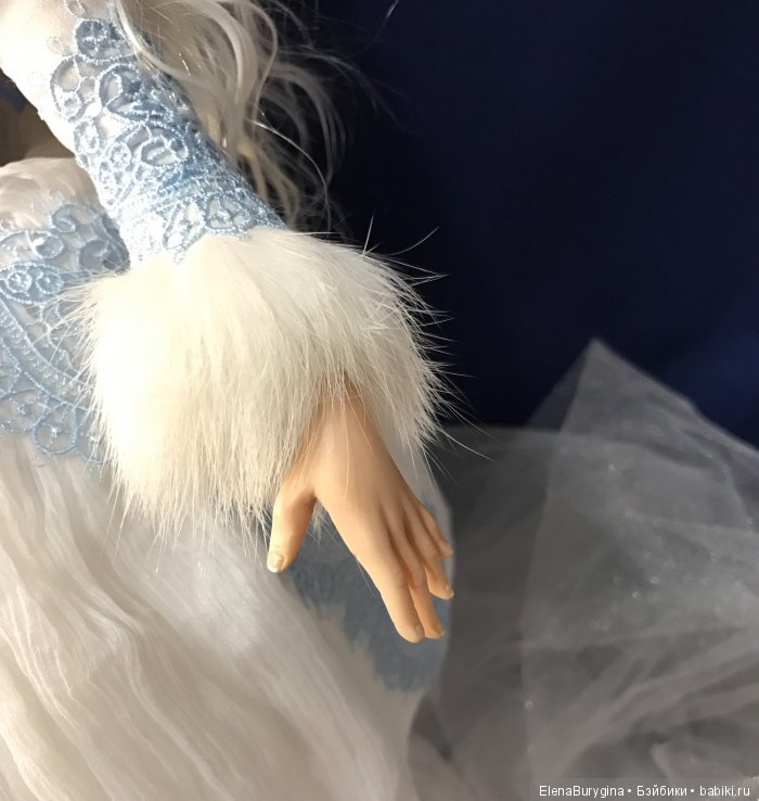 Снегурочка 2017. Авторская кукла Елены Бурыгиной (фото 7)