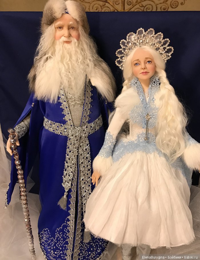 Снегурочка 2017. Авторская кукла Елены Бурыгиной (фото 6)