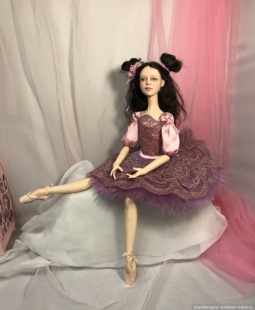 Юная балерина Хлоя. Авторские куклы Елены Бурыгиной (фото 2)