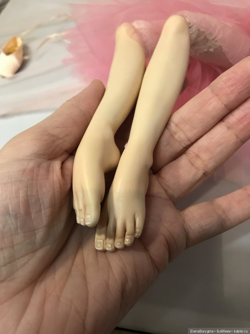 Юная балерина Хлоя. Авторские куклы Елены Бурыгиной (фото 6)