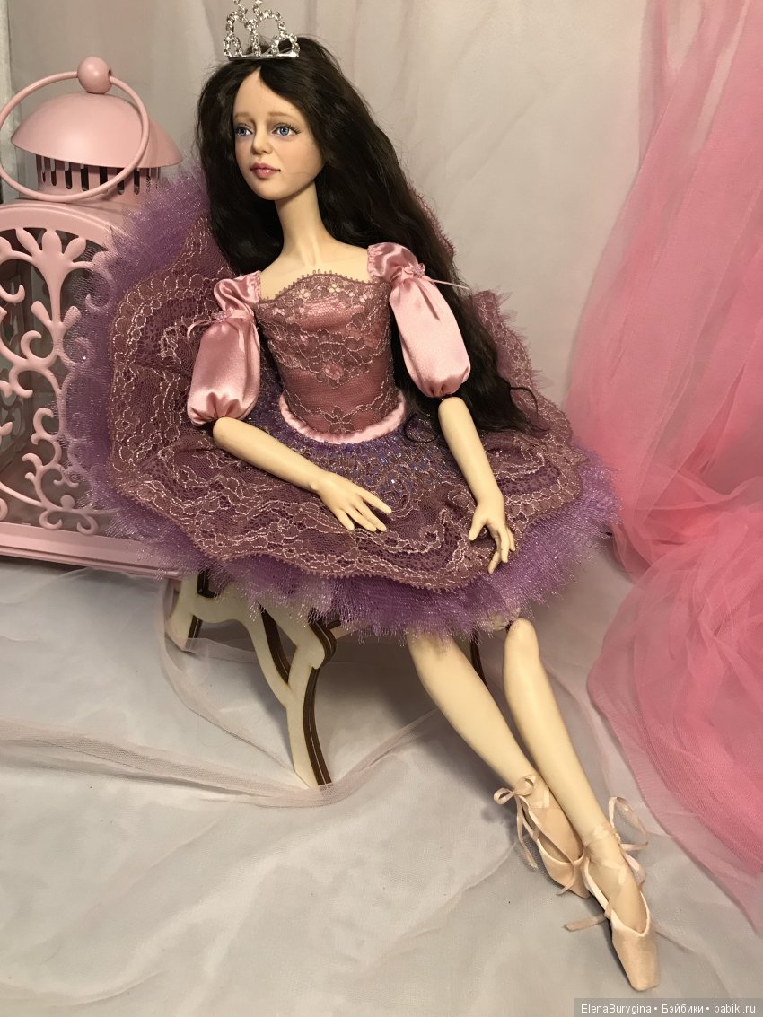 Юная балерина Хлоя. Авторские куклы Елены Бурыгиной (фото 4)