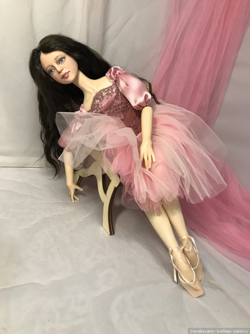 Юная балерина Хлоя. Авторские куклы Елены Бурыгиной (фото 3)