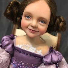 Малышка Леночка. Авторские куклы Елены Бурыгиной