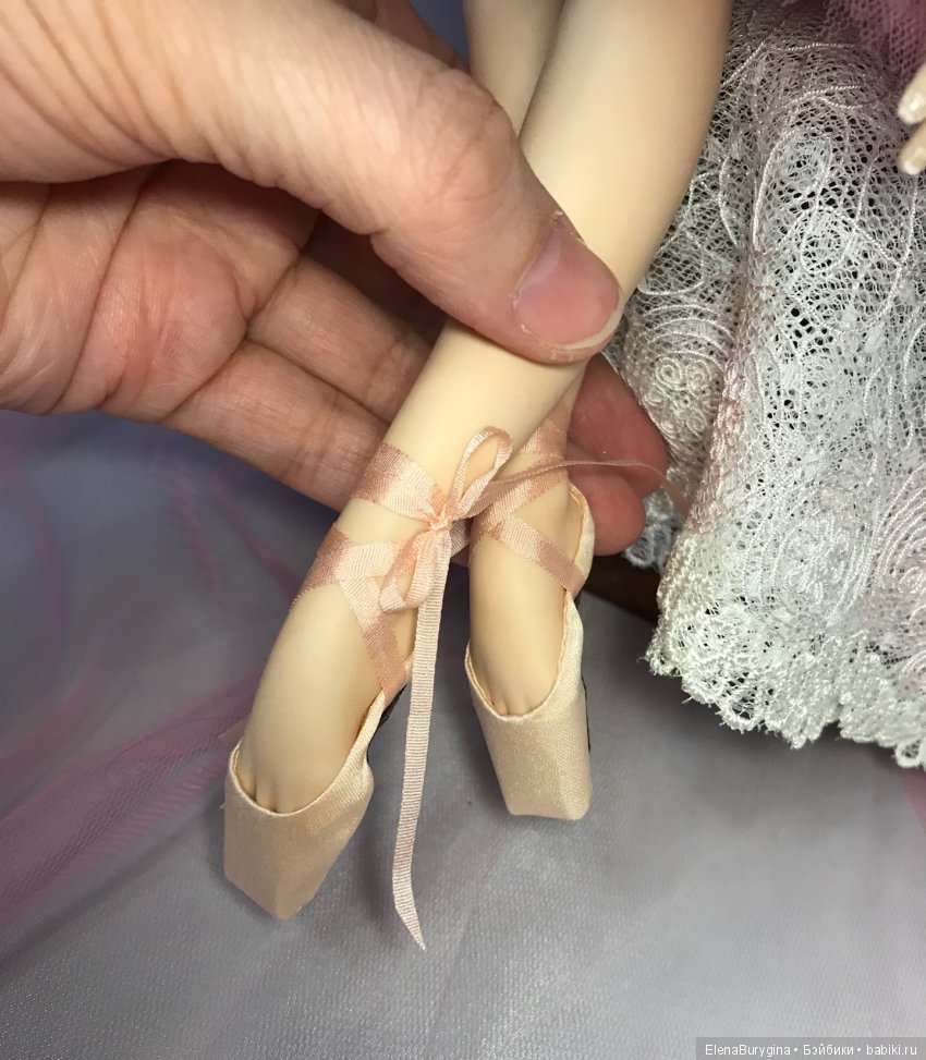 Авторская балерина Розалия. Авторские куклы Елены Бурыгиной (фото 6)