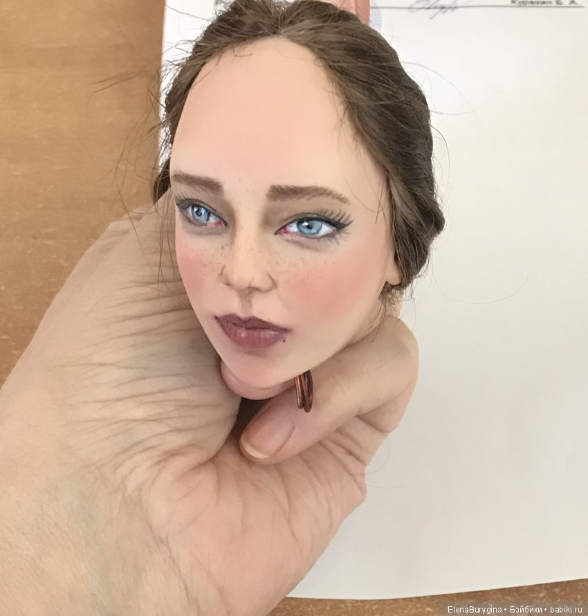 Авторская балерина Розалия. Авторские куклы Елены Бурыгиной