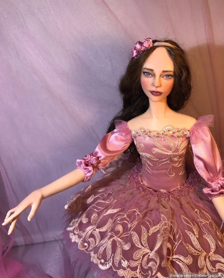 Авторская балерина Розалия. Авторские куклы Елены Бурыгиной (фото 3)