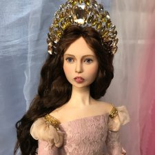 Ярославна - Зоренька ясная. Авторская кукла Елены Бурыгиной