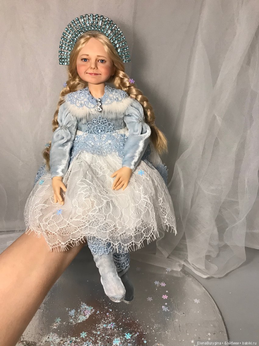 Снегурочка. Авторская кукла Елены Бурыгиной (фото 6)