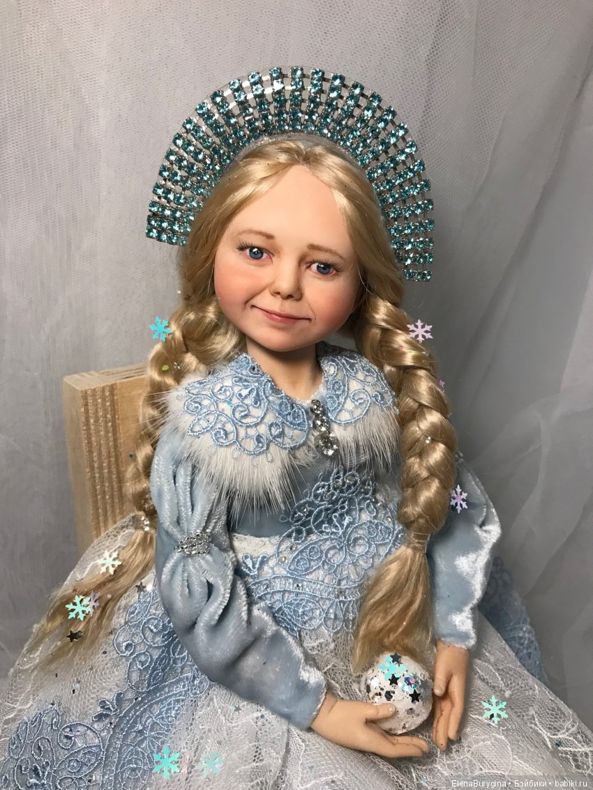 Снегурочка. Авторская кукла Елены Бурыгиной (фото 2)