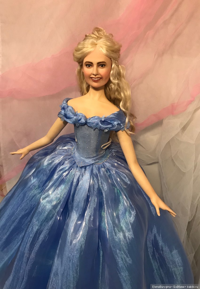 Золушка. Авторская кукла Елены Бурыгиной (фото 4)