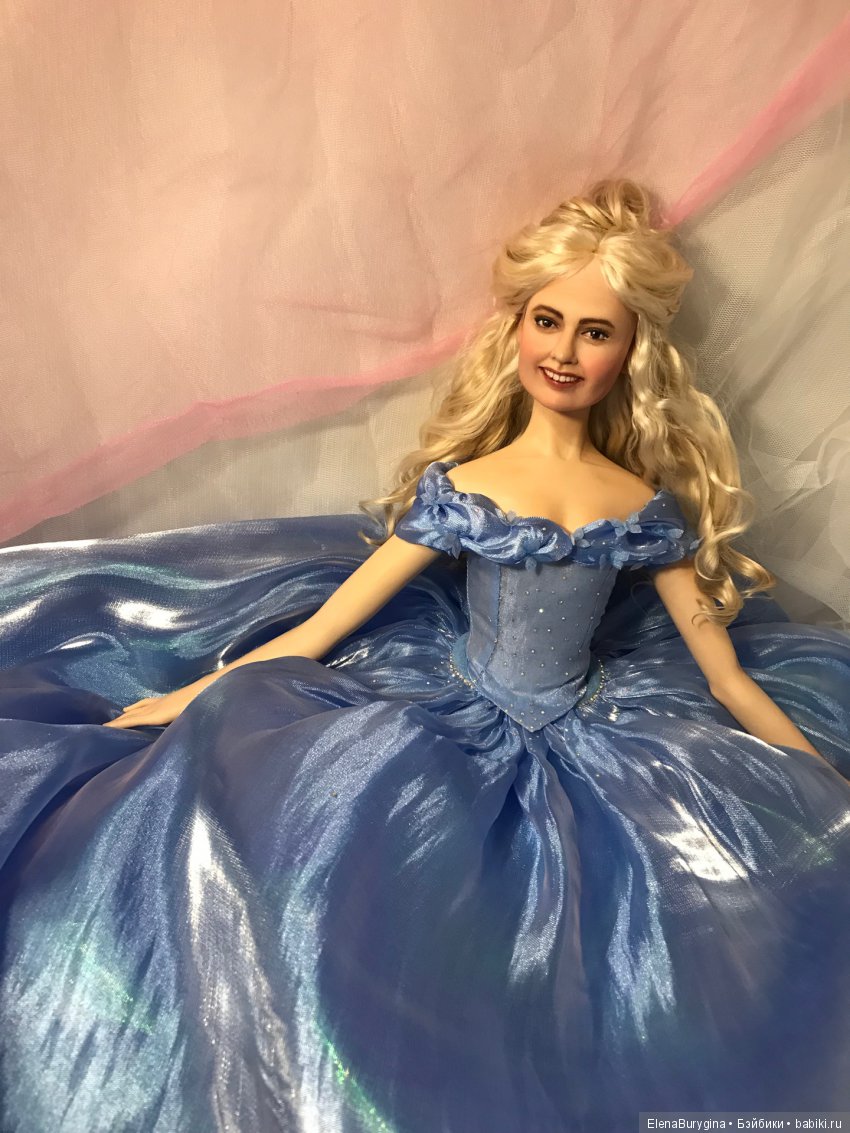 Золушка. Авторская кукла Елены Бурыгиной (фото 7)