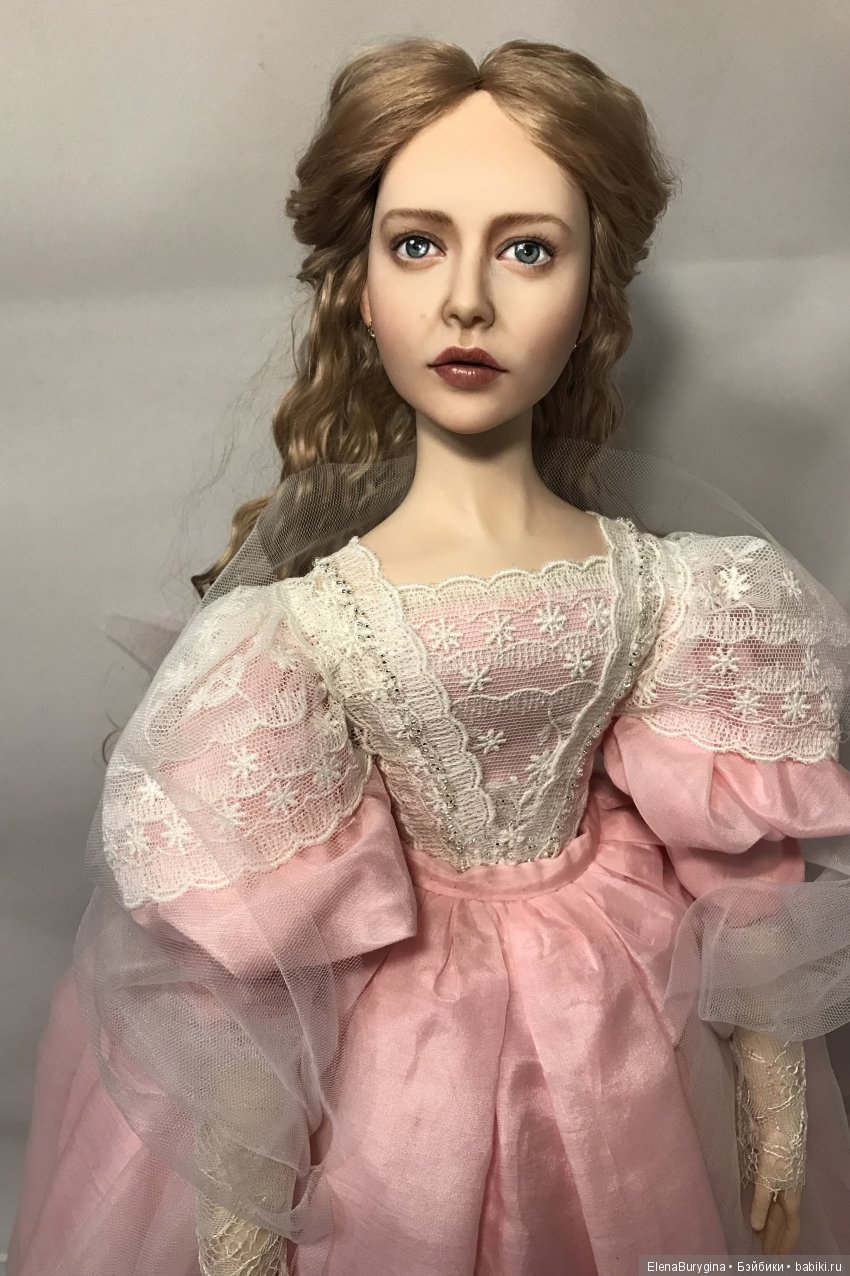 Козетта. Портретная авторская кукла Елены Бурыгиной (фото 2)