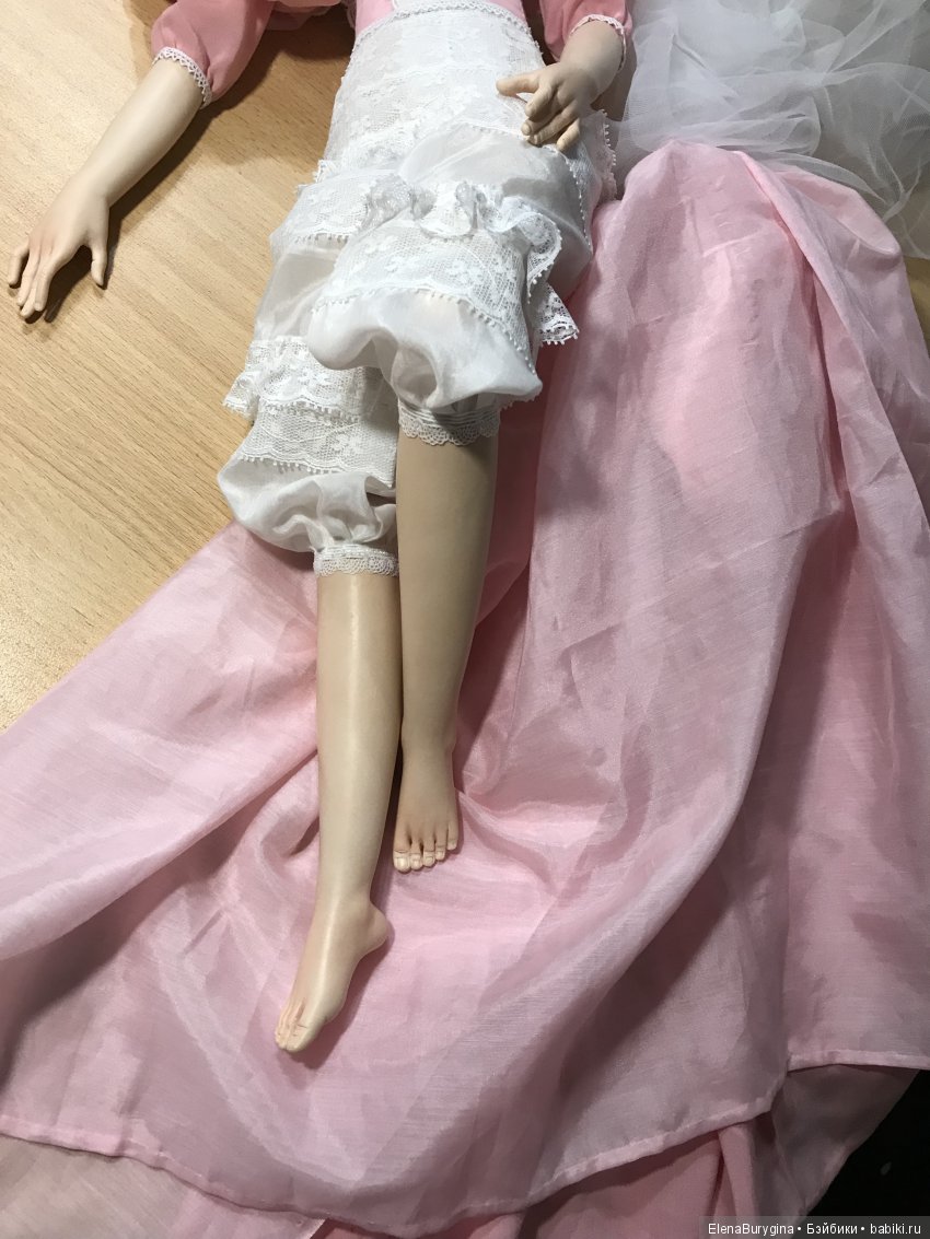 Козетта. Портретная авторская кукла Елены Бурыгиной (фото 4)