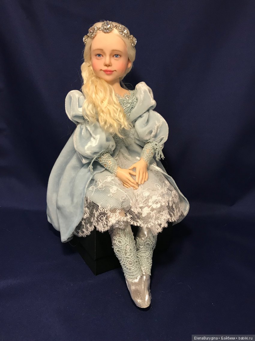Снегурочка 2018. Авторская кукла Елены Бурыгиной (фото 3)
