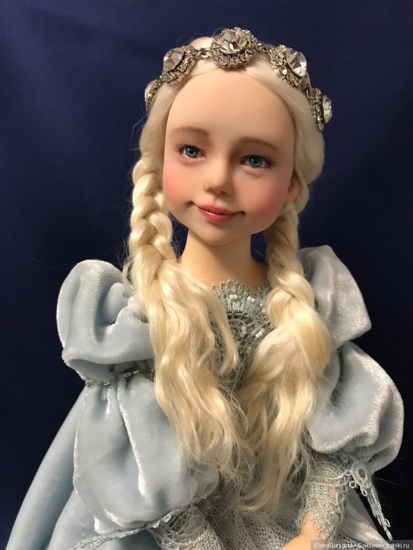 Снегурочка 2018. Авторская кукла Елены Бурыгиной