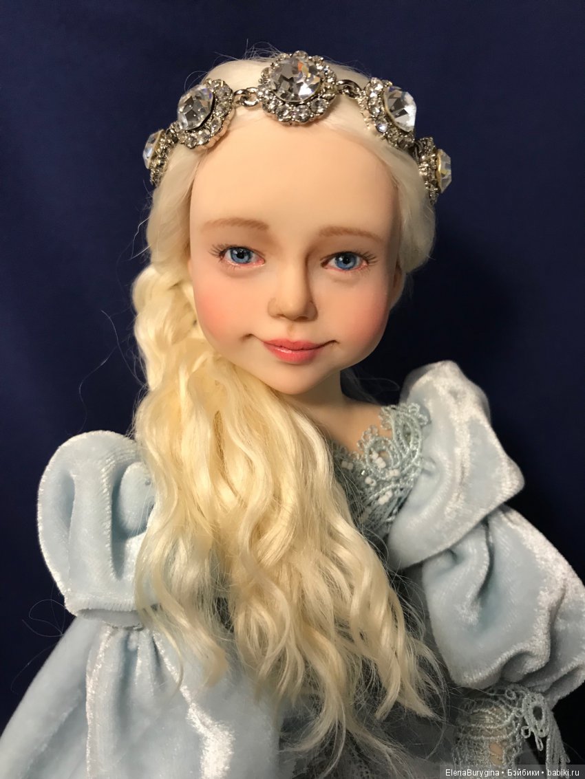 Снегурочка 2018. Авторская кукла Елены Бурыгиной (фото 4)