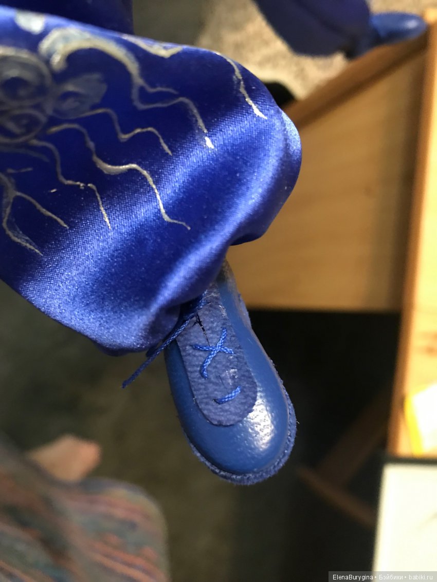 Портретная девочка в образе борца ушу. Авторская кукла Елены Бурыгиной (фото 6)