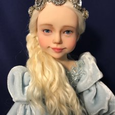 Снегурочка 2018. Авторская кукла Елены Бурыгиной