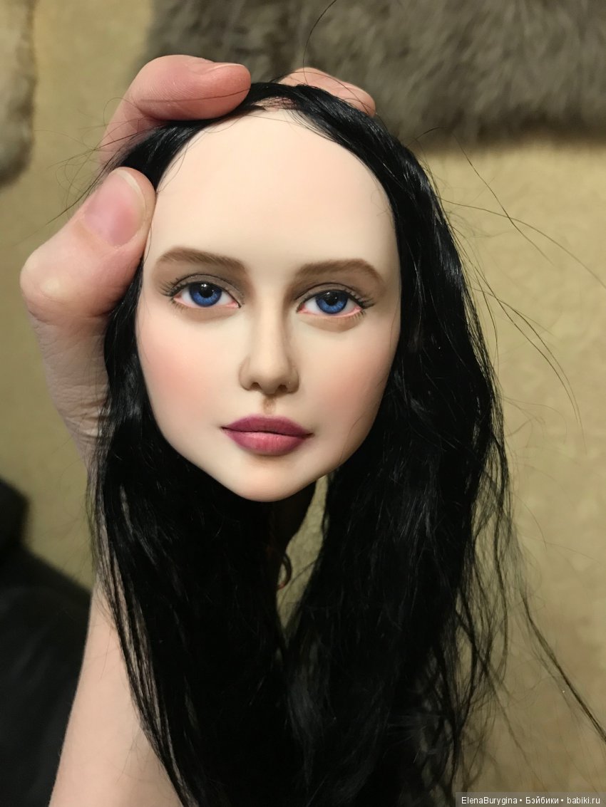 Ева. Авторская кукла Бурыгиной Елены, процесс