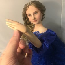 Сонечка. Портретная кукла балерина Елены Бурыгиной