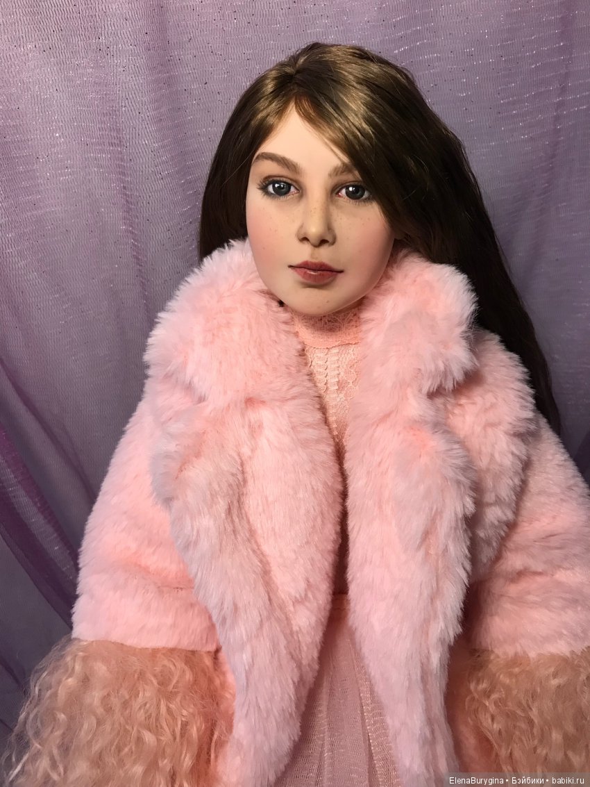 Портретная кукла Анна-Мария. Авторская кукла Елены Бурыгиной (фото 4)