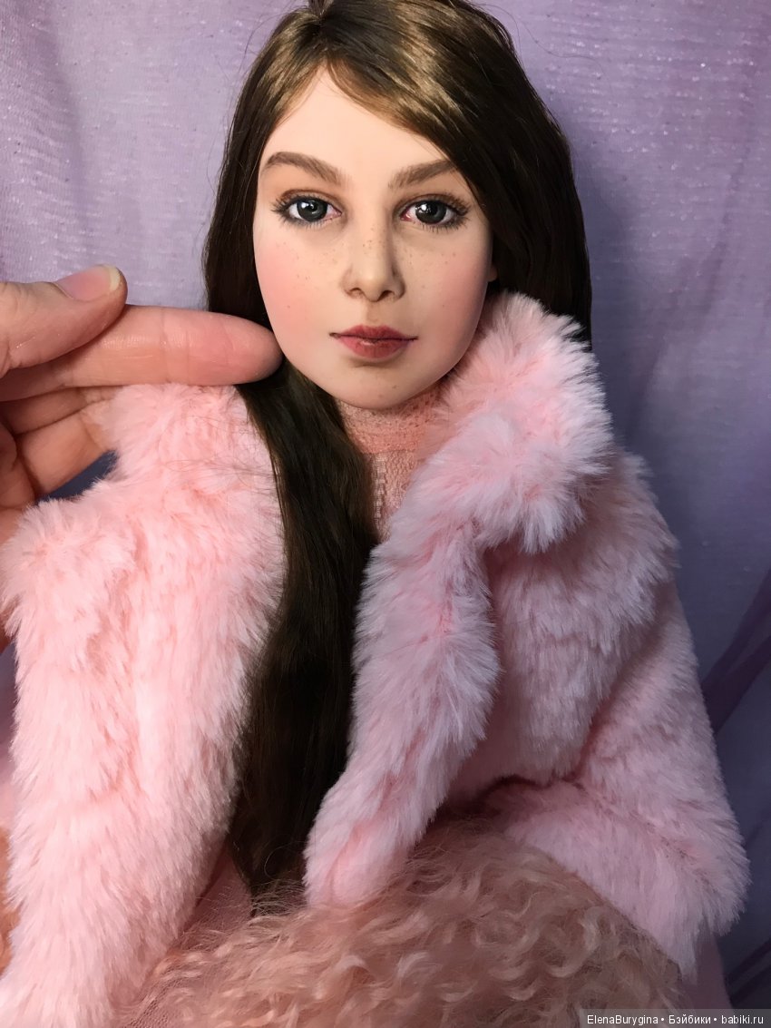 Портретная кукла Анна-Мария. Авторская кукла Елены Бурыгиной (фото 2)