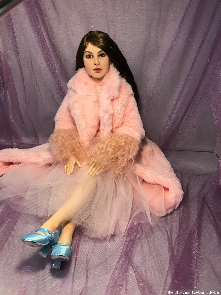 Портретная кукла Анна-Мария. Авторская кукла Елены Бурыгиной (фото 7)