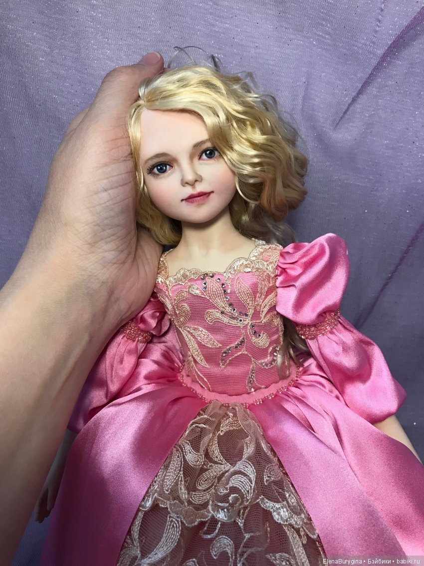 Ниночка. Авторская кукла Елены Бурыгиной