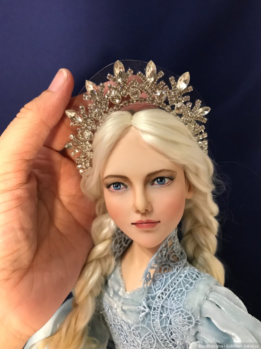 Снегурочка. Авторская кукла Бурыгиной Елены