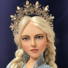 Снегурочка. Авторская кукла Бурыгиной Елены