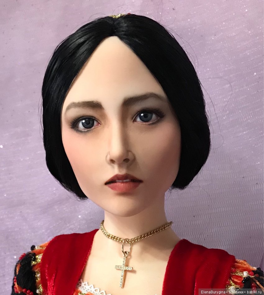 Джульетта. Авторская кукла Елены Бурыгиной