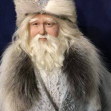 Дедушка Мороз. Авторская кукла Елены Бурыгиной