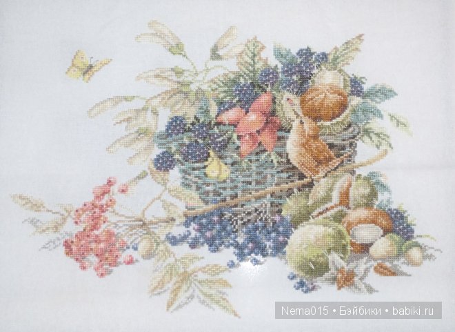 Мои картины крестиком — Другие хобби и увлечения: сад (фото 4)