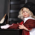 Маленькая модница реборн