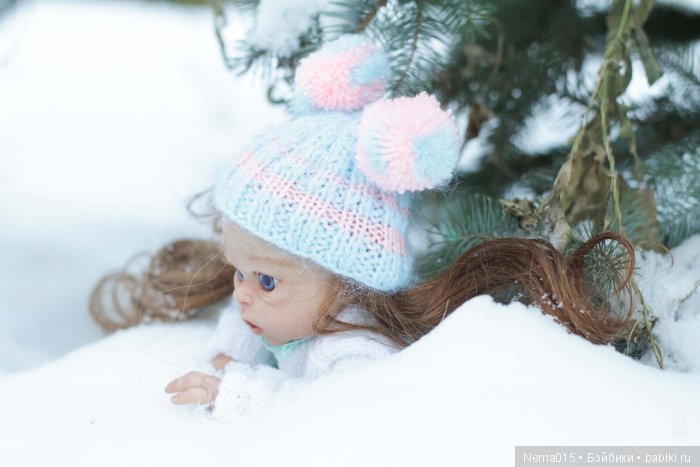 Маришка. Зимняя сказка — Куклы Реборн (Reborn): работы мастеров (фото 7)