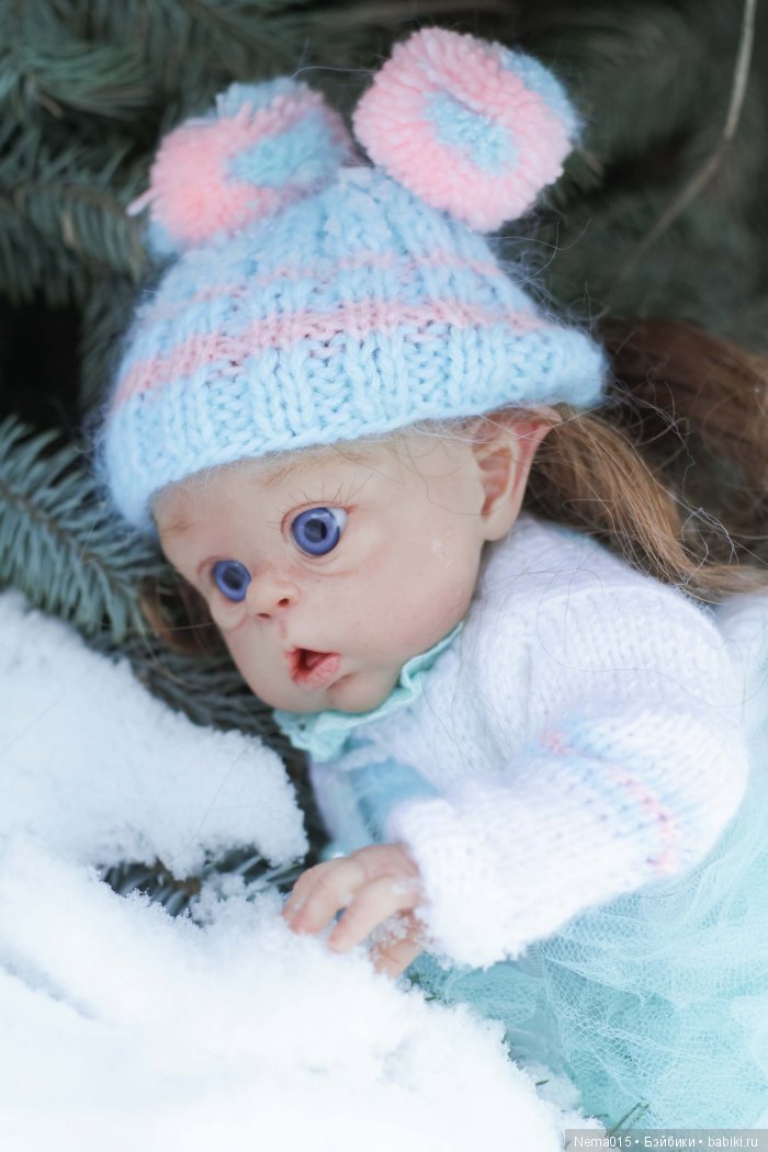 Маришка. Зимняя сказка — Куклы Реборн (Reborn): работы мастеров (фото 4)