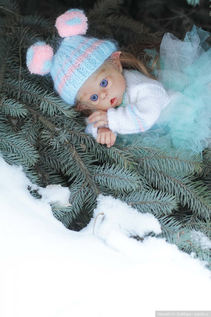 Маришка. Зимняя сказка — Куклы Реборн (Reborn): работы мастеров (фото 9)