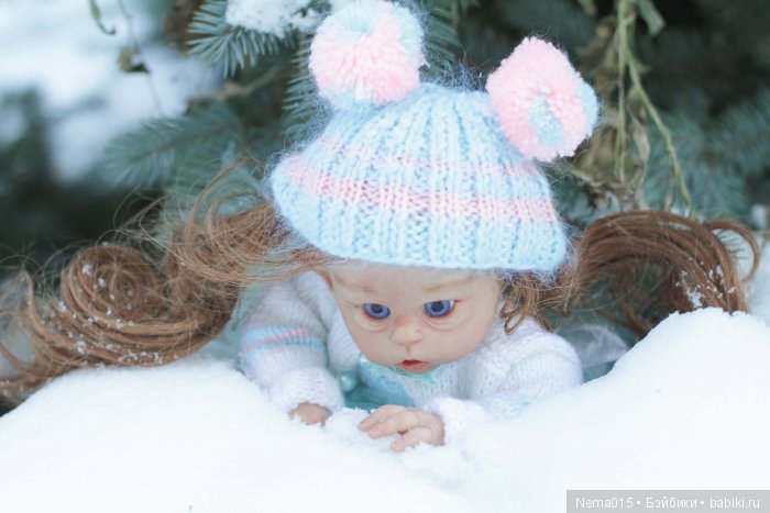 Маришка. Зимняя сказка — Куклы Реборн (Reborn): работы мастеров (фото 5)